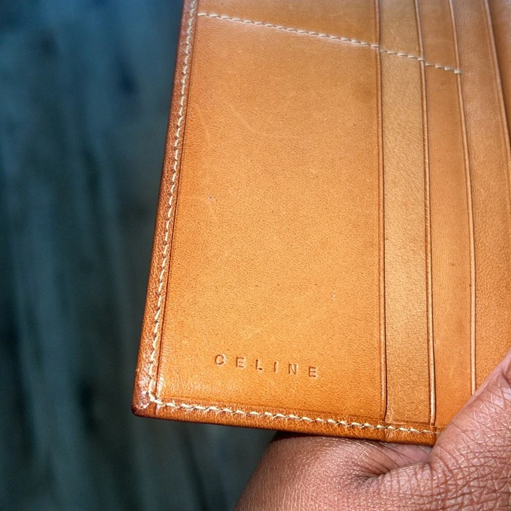 AUTHENTIC Celine EUC Macadam Bifold Wallet - Picture 10 of 12